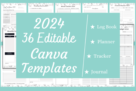 36 Editable Canva Templates KDP 2024: What to Check Before You Buy and How to Use Them Well