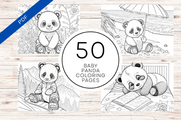 Baby Panda Coloring Book: A Creative Journey for All Ages
