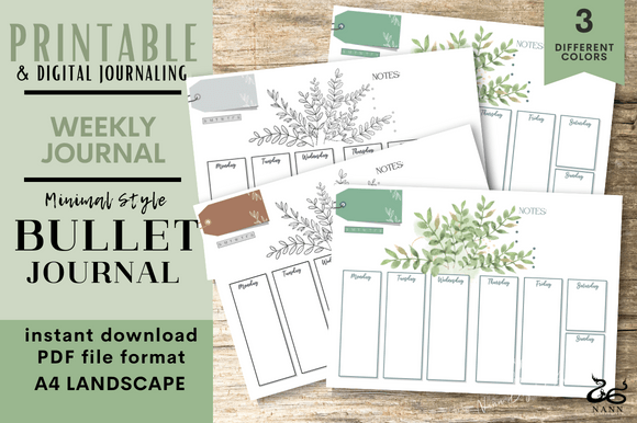 Bullet Journal Weekly MINI Planner: A Practical Tool for Modern Productivity and KDP Publishing