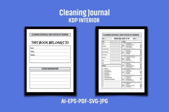 Creating a Practical Cleaning Schedule Journal for Your KDP Publishing Business