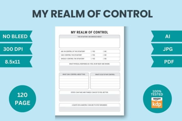 Designing the My Realm of Control KDP Interior