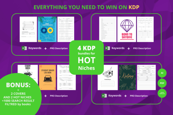 Hot Niches Ready to Upload: Speed Up Your KDP Publishing Without the Grind