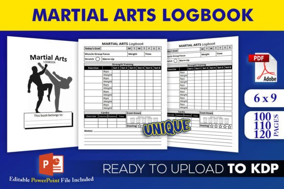 Martial Arts Logbook KDP Interior: A Complete Guide for Trainers and Content Creators