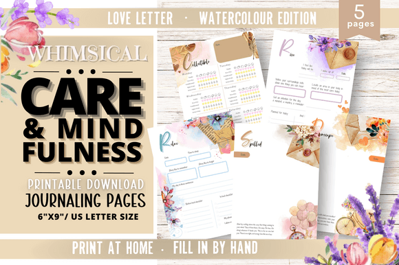 Mindfulness Journaling Made Personal: A Closer Look at the Care Mindfulness Journal Printable 303