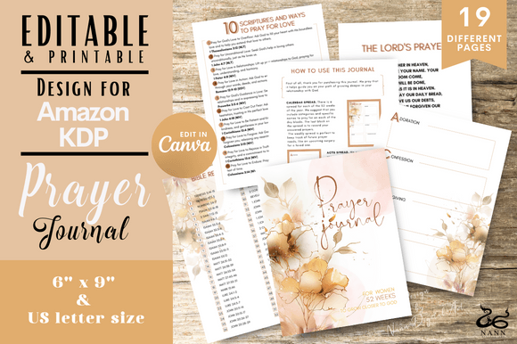 Prayer Journal Pages KDP Interior 279