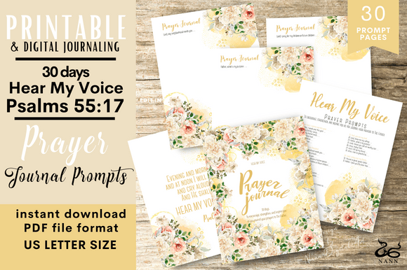 The Art of Intentional Reflection: How Prayer Journal Prompt Pages Printable Transform Your Daily Practice