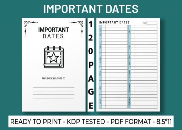 The Practical Power of an Important Dates KDP Interior for Publishers and Creatives