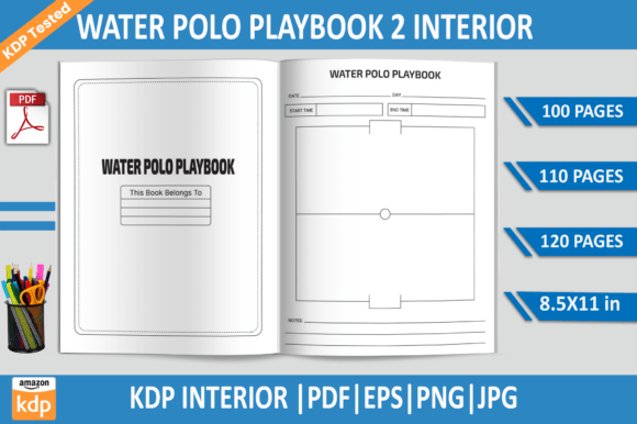 Water Polo Play Book KDP Interior